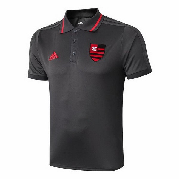 Polo Flamenco 2019-2020 Gris Rojo